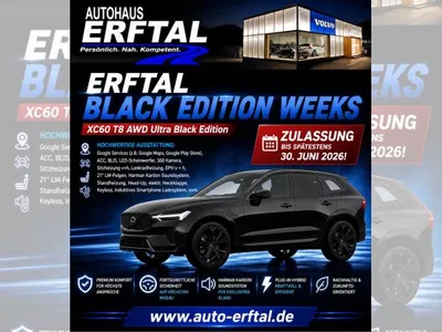 Volvo Volvo XC60 T8 AWD Ultra Black Edition LFW im Leasing von LeasingMarkt.de