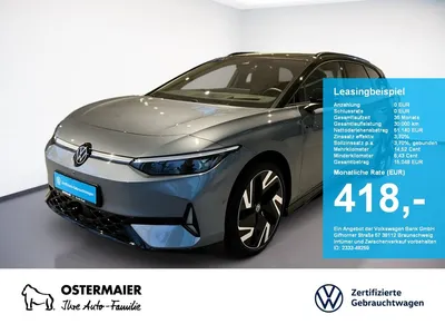 VW Volkswagen ID.7 Tourer GTX 340PS 4M NP.78T ACC.5J-G.WÄRMEPU im Auto Abo von Null-Leasing