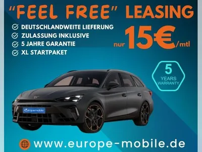 Cupra Cupra Leon Sportstourer VZ 2.0 TSI 333 mit Ultrapaket (UVP 65.140€/KW 50/24) PANO/NAV/AHK/SIDE/PURE/SENNH./UVM. im Auto Abo von LeasingMarkt.de