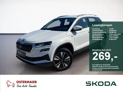 Skoda Skoda Karoq SELECTION 4X4 2.0TDI MATRIX.NAV.DSG.360°.A im Leasing von Null-Leasing