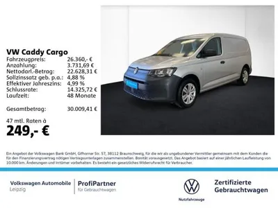 VW Volkswagen Caddy Cargo Maxi *vorb.AHK*SHZ*Heckflügeltüren im Auto Abo von LeasingMarkt.de