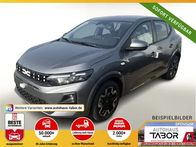 Dacia Dacia Sandero Journey TCe 100 ParkAssist Kam PDC vo/hi im Leasing von Null-Leasing