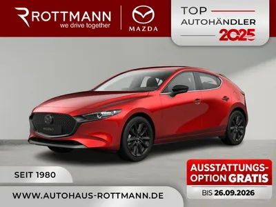 Mazda Mazda 3 2027 186ps Aut. HOMURA NAVI ACC KeyLess HUD Qi im Leasing von Null-Leasing