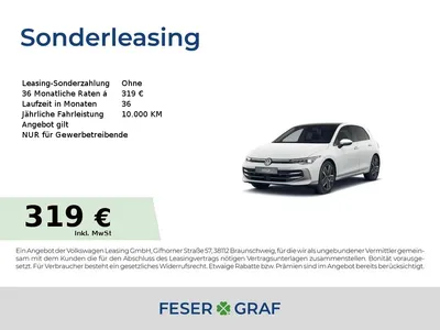 VW VW Golf Style 1,5 l TSI OPF 110 kW (150 PS) 6-Gang im Auto Abo von Null-Leasing