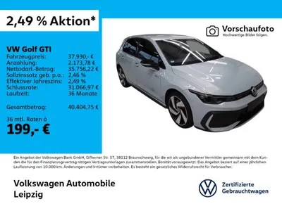 VW Volkswagen Golf VIII GTI 2.0 TSI DSG *Black Style*Anschlussgarantie* im Auto Abo von LeasingTime