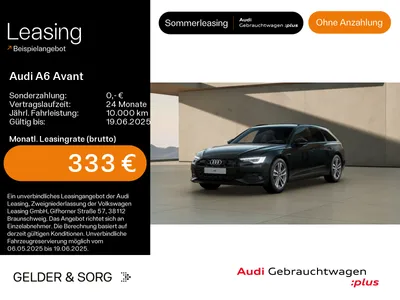 Audi AUDI A6 Avant 35 TDI AHK*HuD*Pano*Matrix*Sound im Auto Abo von Null-Leasing