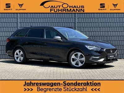 Seat Seat Leon Sportstourer FR 1.5 eTSI DSG inkl. ALLWETTER/NAV/SHZ/MATRIX im Auto Abo von LeasingMarkt.de