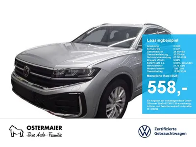 VW Volkswagen Touareg R-LINE 286PS NP.112T ACC.5J-G.AHK.STHZG. im Auto Abo von Null-Leasing