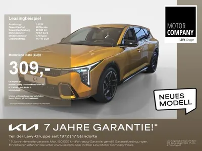 Kia Kia K4 1.6T GT-line +MY+DriveWise+Sound-P+Design-P+++ im Auto Abo von LeasingMarkt.de