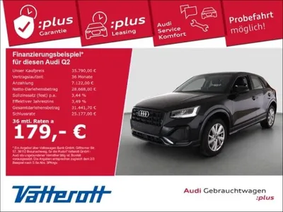 Audi Audi Q2 40 TFSI quattro advanced Leder Navi ACC im Auto Abo von LeasingMarkt.de