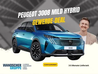 Peugeot Peugeot 3008 145 MildHybrid Allure 💙 BESTELLFAHRZEUG 💙 im Auto Abo von LeasingMarkt.de