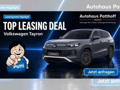 VW Volkswagen Tayron 1.5 eTSI DSG LIFE NAVI AHK KLIMA SHZG 7-SITZER im Leasing von LeasingMarkt.de