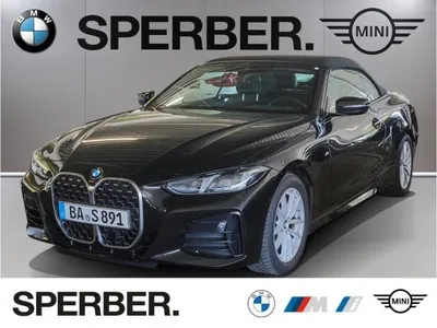 BMW BMW 420 i Cabrio, M-Sport, DriveAss, ParkAss+, HUD, ACC, Nackenhzg., uvm. im Auto Abo von LeasingMarkt.de