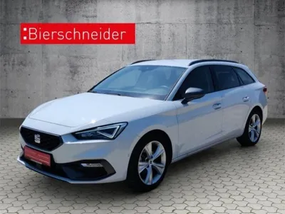 Seat Seat Leon Sportstourer 1.5 TSI DSG FR NAVI LED KAMERA DAB SHZ GRA 17 im Auto Abo von LeasingMarkt.de