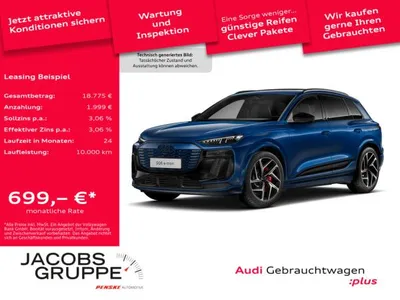 Audi Audi SQ6 e-tron S-Sitze+/Pano/Luftf./HuD/360°/OLED/21Z im Auto Abo von LeasingMarkt.de