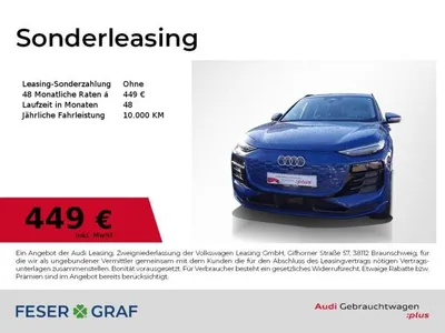 Audi Audi Q6 e-tron Q6LED plus/Pano/360°/ACC/Klima-P/18 Z im Auto Abo von LeasingMarkt.de