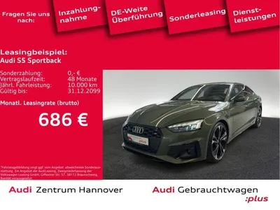 Audi Audi S5 Sportback quattro 3.0 TDI HuD Standheiz. Matrix B&O AHK Kamera im Auto Abo von LeasingMarkt.de