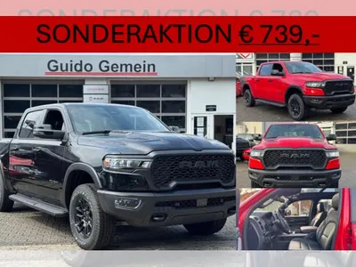 Dodge Dodge RAM REBEL Night Premium Sonderaktion im Auto Abo von LeasingMarkt.de