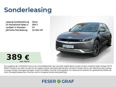 Hyundai Hyundai IONIQ 5 Ioniq 5 TECHNIQ NAVI CAM SHZ LHZ LED 800V LADE im Auto Abo von LeasingMarkt.de