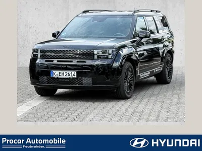 Hyundai Hyundai Santa Fe BLACKLINE HYBRID 5-Sitzer 239PS 6-AT 4W im Leasing von Null-Leasing