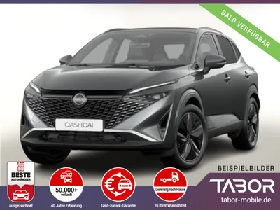 Nissan Nissan Nissan Qashqai AT Tekna Pano HUD eHk SHZ ACC 19"LM Nav im Leasing von 9Drive