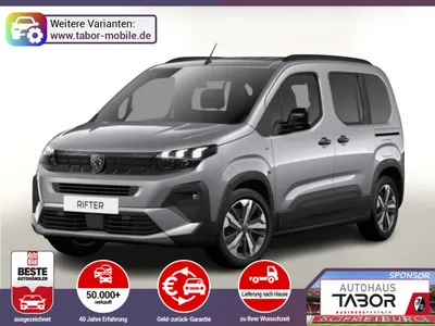 Peugeot Peugeot Rifter M1 GT Pano SHZ Connect+P Techno+P ACC Nav im Leasing von 9drive