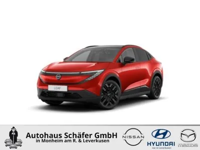 Nissan Nissan Leaf EVOLVE 75kWh HUD Panorama Navi Digitales Cockpit Soundsystem Bose 360 Kamera Massagesitze im Auto Abo von LeasingMarkt.de