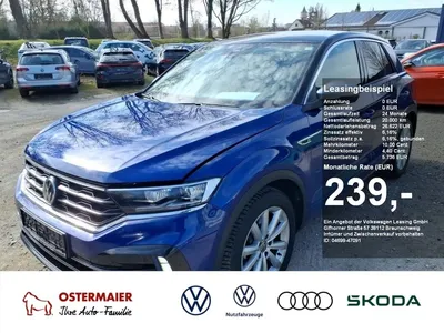 VW Volkswagen T-Roc R 2.0TSI 300PS DSG 4M ACC.AKRAPOVIC.KAMERA im Leasing von Null-Leasing