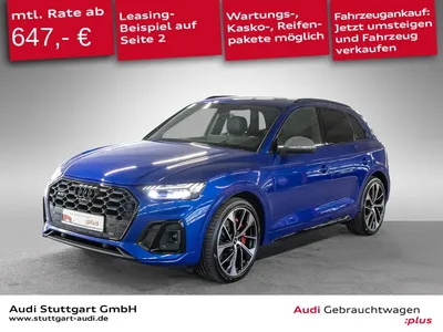 Audi Audi SQ5 3.0 TDI quattro Matrix Pano AHK 360° 21" im Leasing von Null-Leasing