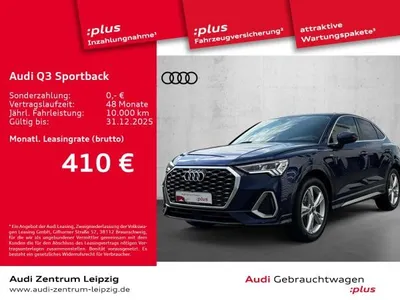 Audi Audi Q3 Sportback 35 TFSI S line *Matrix*AHK*Navi* im Auto Abo von LeasingMarkt.de
