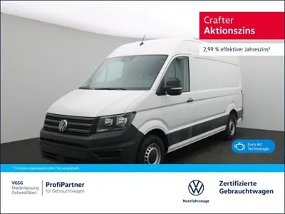 VW Volkswagen Crafter 35 Neues Modell mittel Kamera ZV im Auto Abo von LeasingMarkt.de