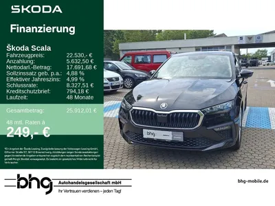 Skoda Skoda Scala Selection 1,0 TSI 7-G-Autom. im Leasing von Null-Leasing
