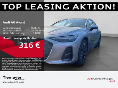 Audi Audi A6 Avant TDI Q NEUES MODELL UPE86 PANO BuO AHK im Leasing von Null-Leasing