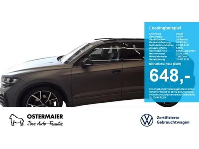 VW Volkswagen Touareg R-LINE BLACK STYLE 3.0TDI NP.122T ACC.5J-G.AHK.STHZG.KAMERA.NAVI im Auto Abo von LeasingMarkt.de