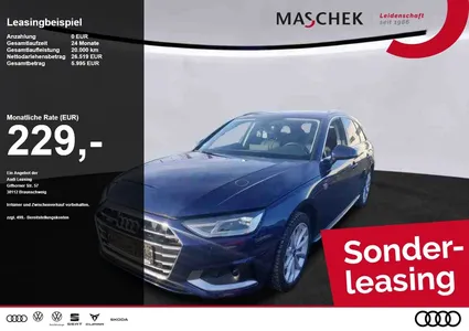 Audi Audi A4 Avant *Sonderleasing* 40 TDI quat Navi ACC Re im Leasing von Null-Leasing