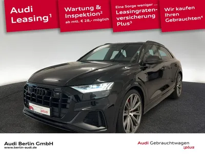 Audi Audi SQ8 TFSI tiptr. STDHZG MATRIX RFK VIRTUAL NAVI im Leasing von Null-Leasing