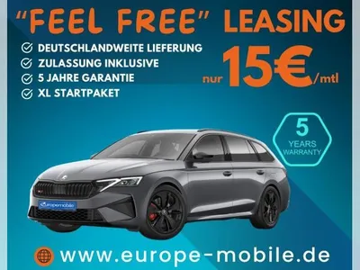 Skoda Skoda Octavia Combi RS 2025 2.0 TSI 265 DSG (UVP 55.550€/KW29/25) NAV/CANTON/PANO/AHK/19"/WINTER/UVM. im Auto Abo von LeasingTime