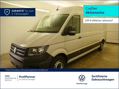 VW Volkswagen Crafter Kasten Lang Kamera AHK ParkAssist Klima im Leasing von Null-Leasing