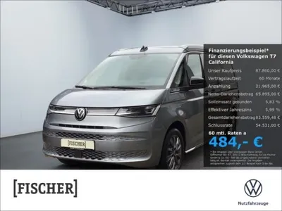 VW Volkswagen California T7 2.0TDI Ocean LED ACC , Navi,Apple CarPlay HUD AD im Auto Abo von LeasingMarkt.de