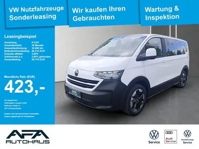 VW Volkswagen T7 e-Caravelle PanAmericana LED*Navi*AHK*RFK im Leasing von Null-Leasing
