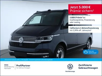 VW Volkswagen T6.1 California Ocean DSG DCC AHK 8f Markise im Auto Abo von LeasingMarkt.de