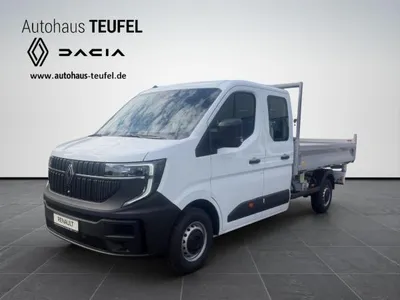Renault Renault Master 💪HANDWERKER-AKTION👩‍🔧Doka FWD 3-Seitenkipper Alu L3H1 3,5t dCi15 im Leasing von LeasingMarkt.de
