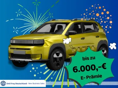 Fiat Fiat Grande Panda La Prima 44 kWh 💶​🔋​ E Prämie im Auto Abo von LeasingMarkt.de