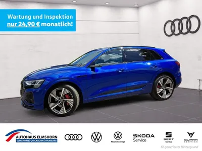 Audi Audi Q8 e-tron 55 quattro S line HEAD 22" NAV B&O 4xK im Leasing von Null-Leasing