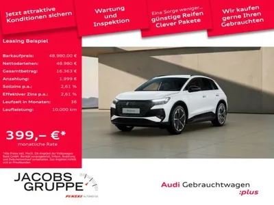 Audi Audi Q4 e-tron 45 qu. 2xS line Edition/Matrix/Wärmepumpe/ACC/AHK im Auto Abo von LeasingMarkt.de
